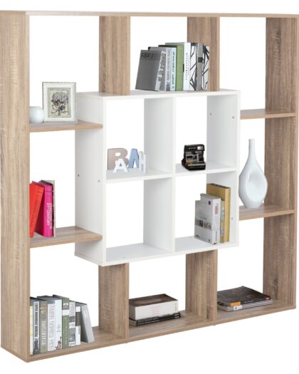 ΒΙΒΛΙΟΘΗΚΗ BRODY HM8771.01 136X22X136 ΛΕΥΚΟ