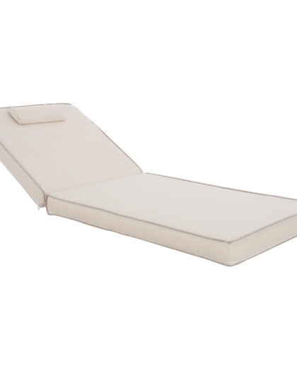ΜΑΞΙΛΑΡΙ ΞΑΠΛΩΣΤΡΑΣ TEXTILENE 600gr/m2 2X1 SIFNOS ΜΠΕΖ HM11237.60T 194x70x11εκ.
