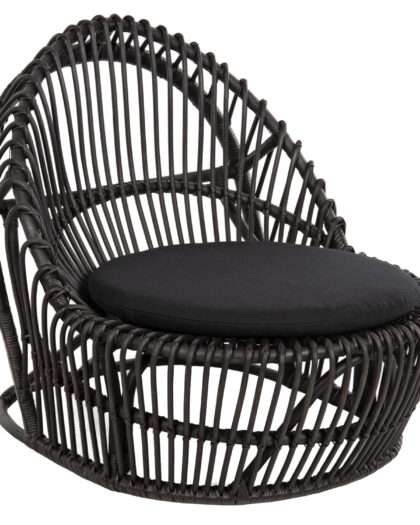 ΠΟΛΥΘΡΟΝΑ ENTROPY HM9840.03 ΦΥΣΙΚΟ RATTAN ΜΕ ΜΑΞΙΛΑΡΙ-ΜΑΥΡΟ 80x97x85Υεκ.