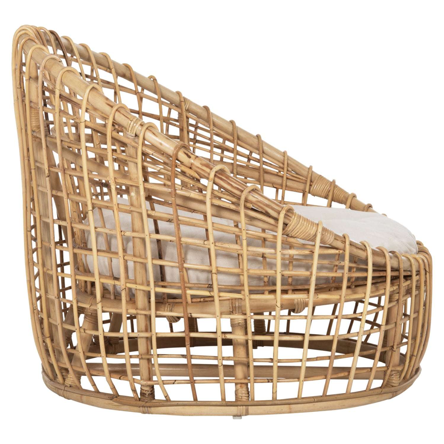 ΠΟΛΥΘΡΟΝΑ ENTO HM9814 RATTAN ΣΕ ΦΥΣΙΚΟ-ΜΠΕΖ ΜΑΞΙΛΑΡΙ 85x75x67Yεκ. - Image 3