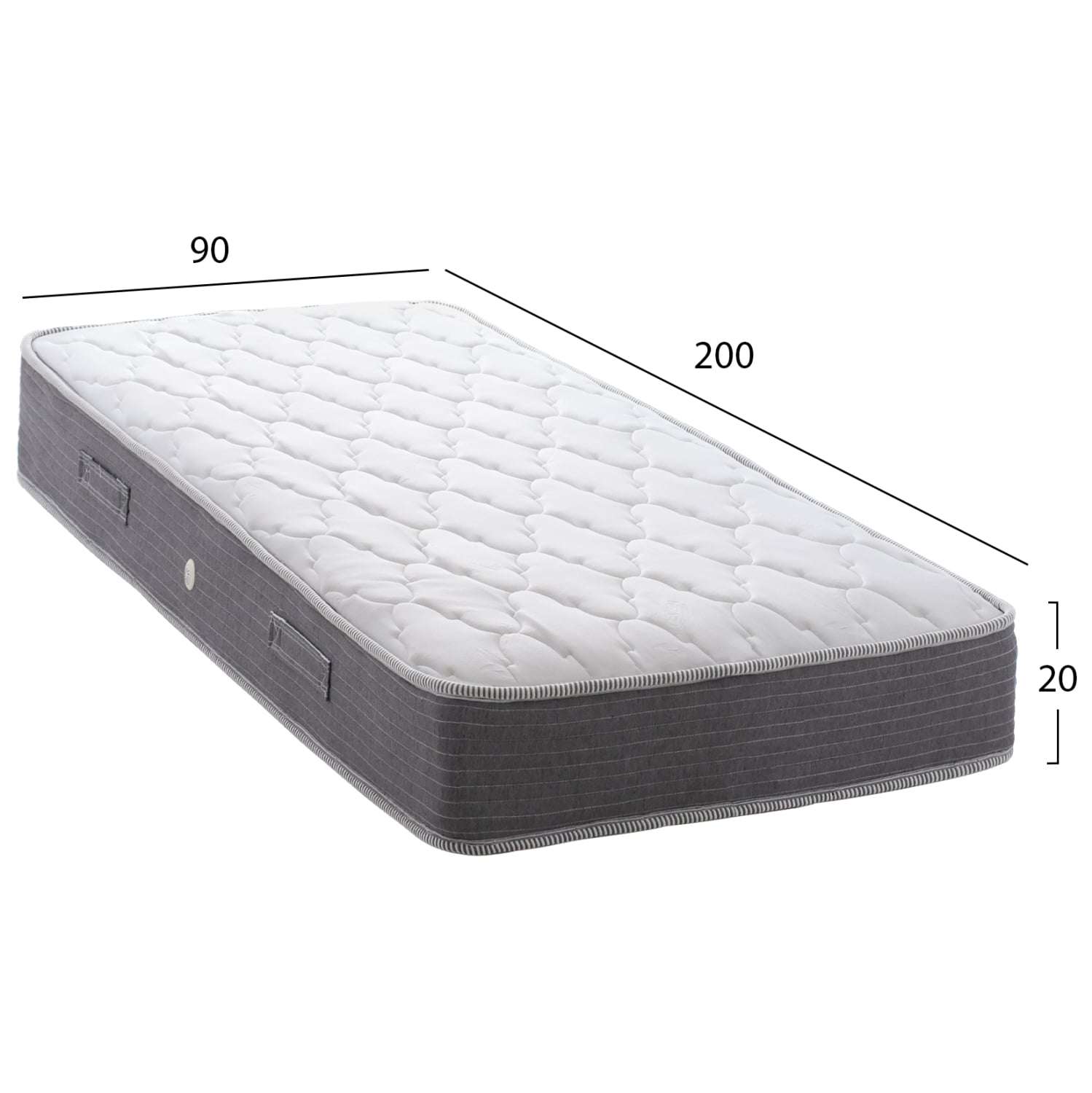 ΣΤΡΩΜΑ DREAMTOPIA ΣΕΙΡΑ LULLABY ALOE VERA HM655.90-200 BONNELL SPRING 90x200x20Y εκ. - Image 4